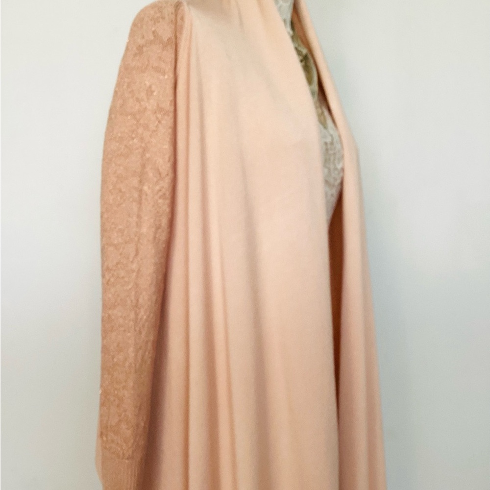 DKNY cozy sweater pink wrap - Picture 2 of 8
